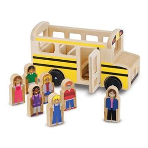 Set de joaca Autobuz cu pasageri - Melissa & Doug imagine