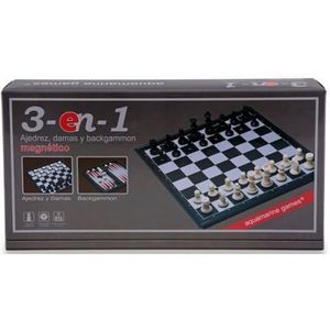 Magnetic chess checkers backgammon imagine