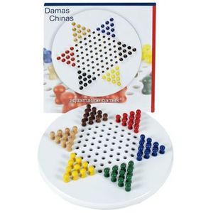 Chinesse checkers in white color imagine