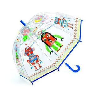 Umbrelă colorată Djeco Roboți imagine