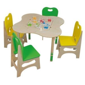 Set Play Corner cu masuta scaunele si jocuri- Beleduc imagine