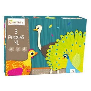 Puzzle XL Avenue Mandarine - Feathered creatures, 18 piese imagine