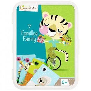 Card games, happy families endangered animals imagine