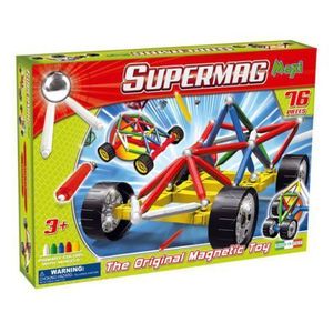 Supermag Maxi Wheels - Set Constructie 76 Piese imagine