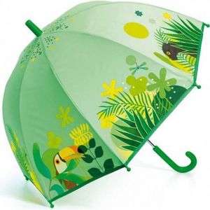 Umbrela colorata Djeco Jungla imagine