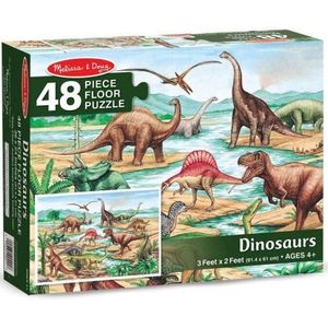 Puzzle de podea cu dinozauri Melissa and Doug 0421 imagine