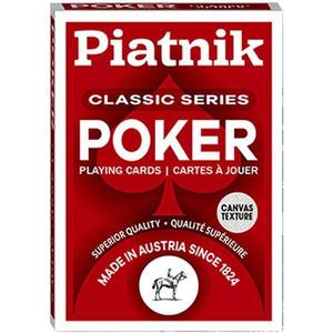 Carti de joc piatnik - Poker classic series red imagine