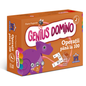 Genius Domino - Operatii pana la 100 | Didactica Publishing House imagine