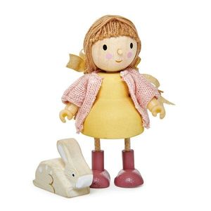 Figurine din lemn - Amy and her Rabbit | Tender Leaf Toys imagine