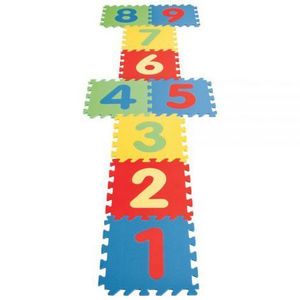 Covor puzzle cu cifre pentru copii Pilsan Educational Polyethylene Play Mat imagine