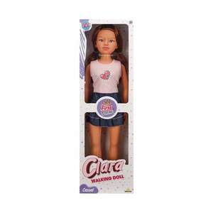 Papusa Clara in tinuta casual, Dollz n More, cu fusta, 80 cm imagine