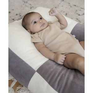 Salteluta BabyJem ergonomica portabila pentru bebelusi Comfy Grey imagine