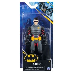 Figurina articulata Batman, Robin, 15 cm, 20138316 imagine