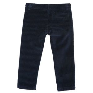 Pantalon lung copii Chicco, catifea albastra, 08306 imagine