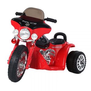 Motocicleta electrica pentru copii, POLICE JT568 35W STANDARD Rosu imagine