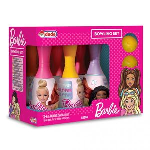 Set bowling cu 6 popice si bila Barbie imagine