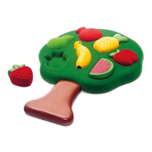 Jucarie din cauciuc - 3D Shape Sorter - Fruits | Rubbabu imagine