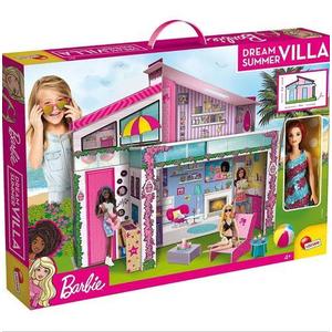 Joc Lisciani Casa din Malibu Barbie L76932, 4+ ani (Multicolor) imagine