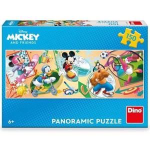 Puzzle Dino Mickey si prietenii la ora de sport, 6+ ani, 150 Piese (Multicolor) imagine
