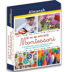 Almanah DPH Un an de activitati Montessori, 5+ ani (Multicolor) imagine
