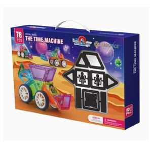 Set magnetic 78 pcs Magspace - The Time Machine imagine