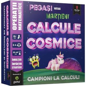 Joc educativ: Calcule cosmice. Pegasi versus martieni. Operatii matematice imagine
