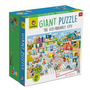 Puzzle - Giant Puzzle - The Eco Friendly City | Ludattica imagine