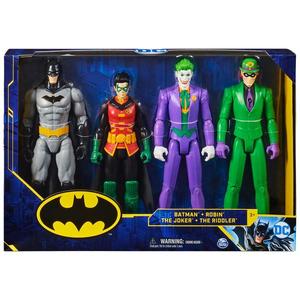 Set 4 figurine - DC Comics - Batman, 30 cm | Spin Master imagine