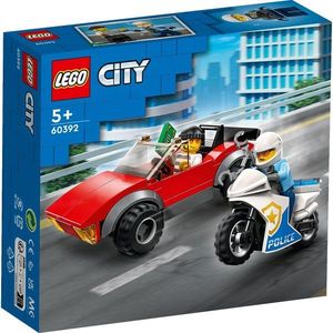 LEGO® City - Politist pe motocicleta in urmarirea unei masini (60392) imagine