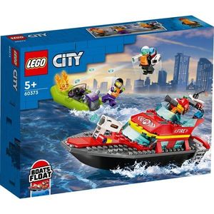 LEGO® City - Barca de salvare a pompierilor (60373) imagine