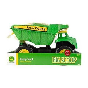 Vehicul John Deere - Basculanta, cu instrumente pentru nisip, verde imagine