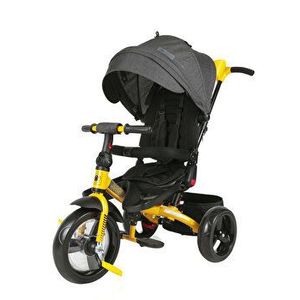Tricicleta multifunctionala 4 in 1, Jaguar, Black & Yellow imagine