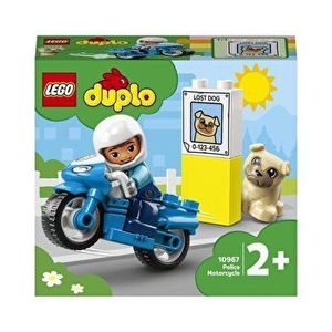 LEGO DUPLO - Motocicleta de politie pentru salvare 10967 imagine