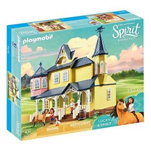 Playmobil Spirit - Casa lui Lucky imagine