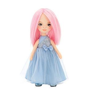 Papusa Orange Toys Sweet Sister - Billie in a blue satin dress imagine