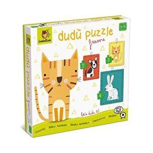 Puzzle in rama Ludattica - Animale de companie, 9 piese imagine