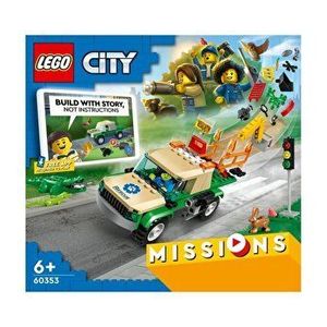 LEGO City - Misiuni de salvare a animalelor salbatice 60353 imagine