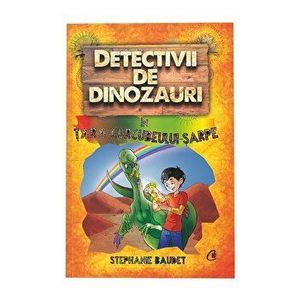 Detectivii de dinozauri in Tara Curcubeului-Sarpe. A patra carte - Stephanie Baudet imagine