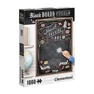 Puzzle Black Board - Think outside the box, 1000 piese imagine