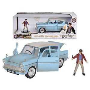 Harry Potter - Set figurina si masina Ford 1959, 1: 65 imagine