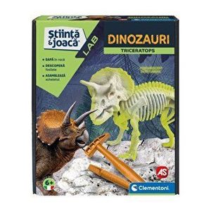 Stiinta si joaca - Descopera dinozaurul Triceratops imagine