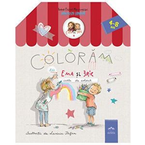 Coloram cu Ema si Eric - carte de colorat - Ioana Chicet-Macoveiciuc imagine