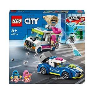 LEGO City - Politia in urmarirea furgonetei cu inghetata 60314 imagine