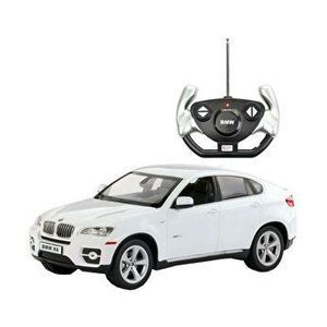 Masina cu telecomanda BMW X6, alb, scara 1 la 14 imagine
