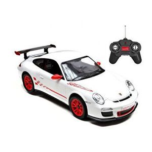 Masina cu telecomanda Porsche GT3 RS, alb, scara 1: 24 imagine