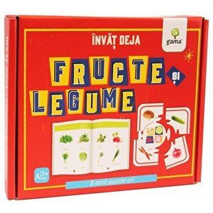 Fructe si legume. 8 mini-puzzle-uri - *** imagine