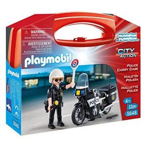 Playmobil City Action, Set portabil - Politie imagine