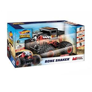 Masinuta Hot Wheels Monster Trucks - Bone Shaker, cu telecomanda imagine
