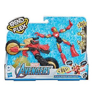 Avengers, Figurina Bend and Flex Iron Man imagine