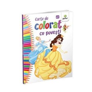Carte de colorat pentru fetite - *** imagine